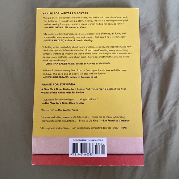 Writers & Lovers by Lily King - Picture 3 of 5